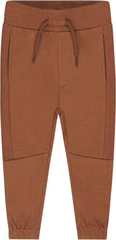 Dirkje-Jongens-Broek jogging-Donker bruin