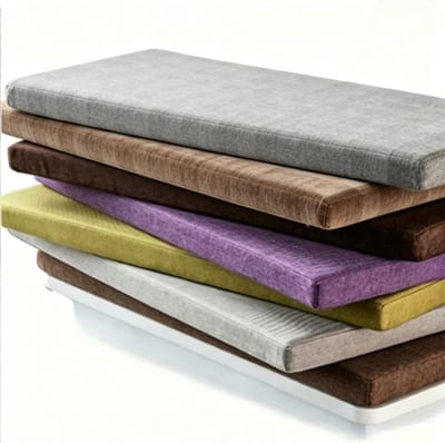 Bankkussen - Zitkussen op maat - Comfortabel zitten - Antislip en afneembaar - 135x50cm - Grijs