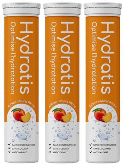 Hydratis Set van 3 x 20 Bruistabletten (Aroma : Vissen)