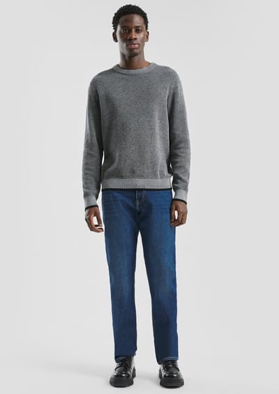Jeans Regular Hoge Taille Rechte Pijpen QS Pete