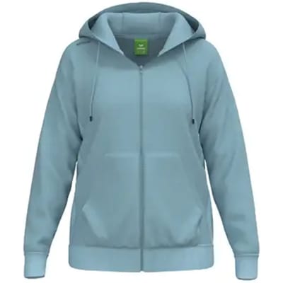 Erima Ts Sweatjack Met Capuchon Dames - Smoke Blue | Maat: 34