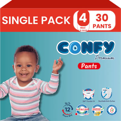 Confy Premium Pants - Luierbroekjes Maat 4 (9-14kg) - 30 Luierbroekjes