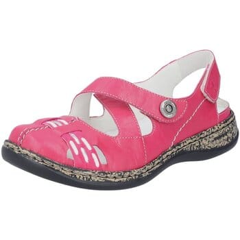 Sandalen met sleehak Rieker -