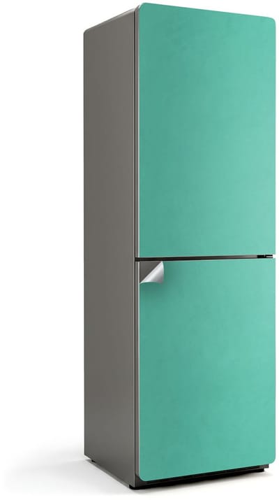 Wallfluent Koelkaststickers - Munt Koelkast Folie - 60 cm x 180 cm - Munt Koelkaststickers - Decoratieve Koelkaststicker - Koelkast Versiering - Zelfklevende Koelkaststicker - Koelkast Versiering