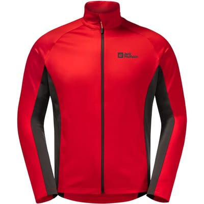 Jack Wolfskin Morobbia Fleece FZ M 1710891-2206, Mannen, Rood, Fleece, maat: S