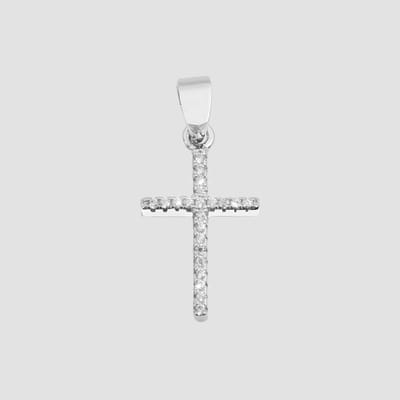 AKZENT Akzent dames hanger "Krika" van 925 Sterlingzilver, gerhodineerd, duurzaam