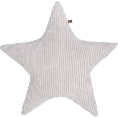 Baby's Only Sierkussen babykamer ster teddy Sense - Kiezelgrijs - 45x40 cm - Inclusief kussenvulling