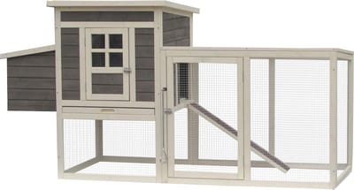 Flamingo Kippenhok Capri country  - Bruin -   195 x 75,5 x 103 cm