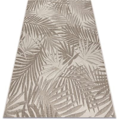 Kleden Rugsx Sisal tapijt SISAL FLOORLUX 20504 blad motief 160x230 cm