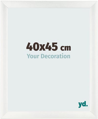 Your Decoration - Fotolijst 40x45 cm - MDF - Wit Geveegd - Pisa