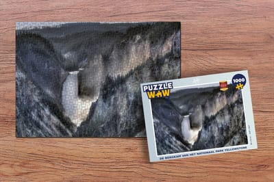 Puzzel De bergkam van het Nationaal park Yellowstone - Legpuzzel - Puzzel 1000 stukjes volwassenen