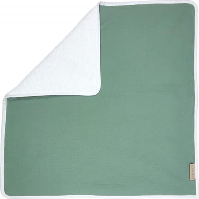 Baby Verschoonmat - Waterproof Mat - Baby Verzorgen - 3-Laags Systeem - 60 x 60 cm - Groen Jade