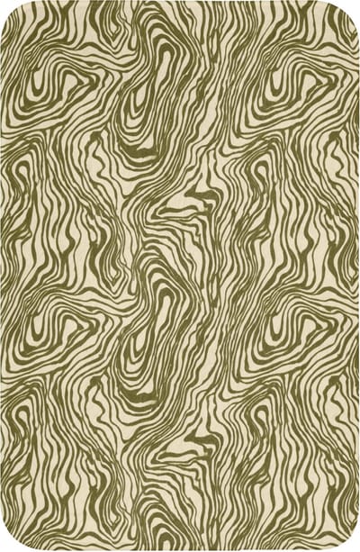 WC mat 40x60 cm - Antislip - Abstract - Marmer - Groen - Toiletmat - Vloermat - Douchemat - Toilet tapijt - Toiletmatten