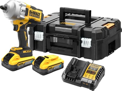 DeWALT DCF961H2T Accu slagmoersleutel 1626Nm 1/2 frctiering 18V XR POWERSTACK 5.0Ah in TSTAK