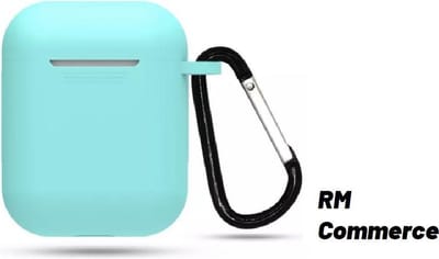 Airpod Siliconen Hoesje Casez - Neon blauw - Turkoois - Geschikt voor Apple Airpods - airpod case - oordopjes hoesje - beschermhoesje airpods - draadloze oordopjes - bescherming - draadloze koptelefoon hoesje - Draadloze oordopjes - Draadloze oortjes