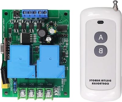 Motor Controller - Afstandsbediening Module - Apparatuur Besturen - Voorwaarts en Achterwaarts - 30A - Wit Groen