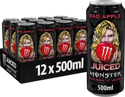 Monster Energy - Juiced Bad Apple - 12x 500ml (Voordeel Verpakking)