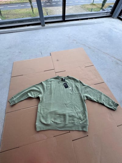 Nike Sweater - Fleece - Unisex - Fleece - Green - XXL