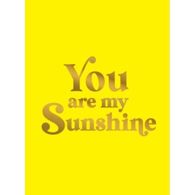 You Are My Sunshine - Summersdale Publishers