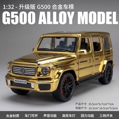1:32 G500 Suv Modèle Alliage Voiture Jouet Moulages Sous Pression Moulage Métal Son Et Lumière Voiture Jouet Pour Enfants Véhicule