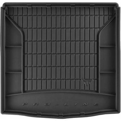 FROGUM Kofferbakmat - Rubber - Geschikt voor MAZDA 3 III (2013-2018) - Sedan - Zonder zijvakken - Organizer functie - Zwart