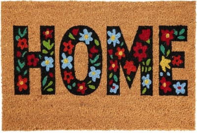 Home & Styling Deurmat Home Kokos - 59x39cm - Bruin
