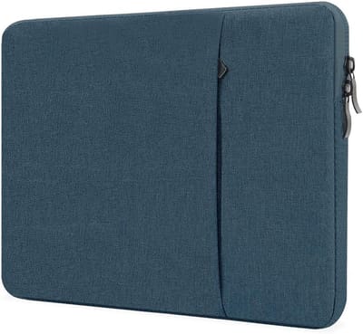 Geschikt voor 15 inch laptop-tablethoes, reistas, waterdichte hoes (donkerblauw)