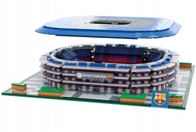 Neko B1130 Icons FC Barcelona Voetbal Stadium XL bouwset | Spotify Camp Nou | Classic Creator Modular Building | Expert Architecture Modelbouw | Technisch educatief speelgoed voor volwassenen & kinderen | 2563 bouwstenen