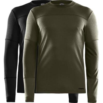 Craft - Maat XL - CORE 2-pack Baselayer Thermoshirts Heren - Zwart