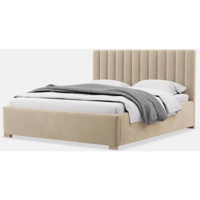 Bed Poppin velvet met opbergfunctie 160 x 200 cm | NADUVI Collection