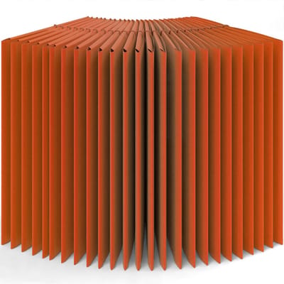 ACROPAQ - 25 x Elastomap A4 – Documentenmap met 3 flappen – Voor 250 vellen – Oranje – Elastomappen school, projectmap