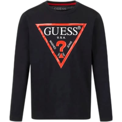 Kinder-T-shirt met lange mouwen Guess Core