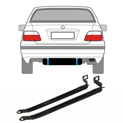 Brandstoftank klemmen voor Mercedes CLK W208 1997-2003