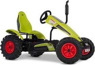 BERG XL frame Claas BFR-3 Skelter - Met handrem - Verstelbare Stoel - Drie versnellingen - Groen - Vanaf 5 jaar