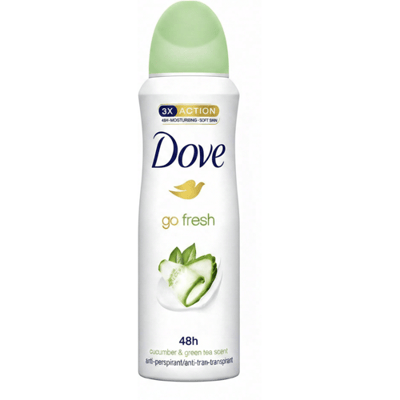 Deospray Go Fresh Cucumber & Green Tea