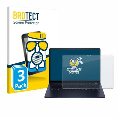 BROTECT - Screenprotector voor HP EliteBook Ultra 14 G1i - Folie Beschermfolie Beschermglas matte 3 Stuks
