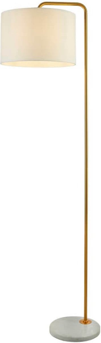 Searchlight GALLOW Vloerlamp Goud Wit