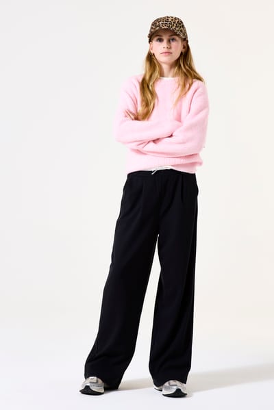 GARCIA I52722 Meisjes Straight Fit Broek Zwart