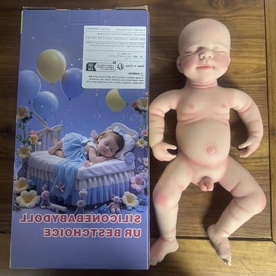 Silicone Reborn Baby - Slapende pop - Kinderen spel - Realistisch ontwerp - 30 cm - Chay