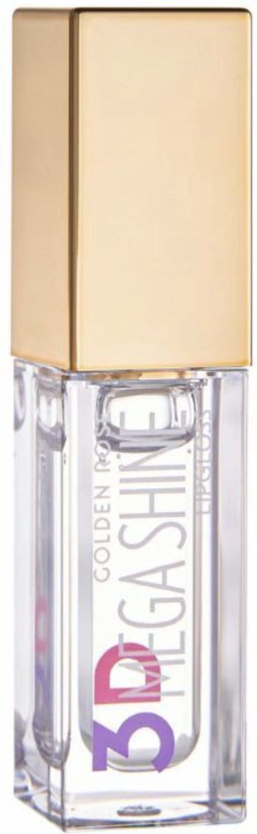 3D MEGA SHINE LIPGLOSS 101 - Transparant - Golden Rose - VEGAN