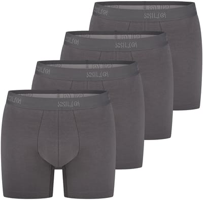 sloggi Heren lang short / pant 4 pack SLG Base