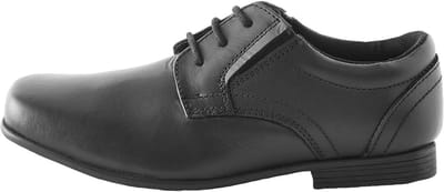 Next - Jongens - Leren veterschoenen - Zwart