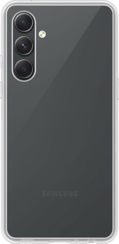 Hoes - Geschikt voor Samsung Galaxy A54 - Sterk & Shockproof - Hoesje Cover - Siliconen Case - Transparant