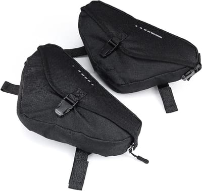 Motorfietsbagage - Opbergtassen Reistassen - Extra Bagage Vervoeren - Waterdicht Gestroomlijnd Ontwerp - 25 Liter - Zwart
