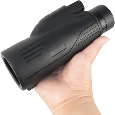 12x50 12x55 Monoculair Telescoop HD Hoge Vergroting met Grote Objectief Lens Polsband voor Telefoon Camera Bril