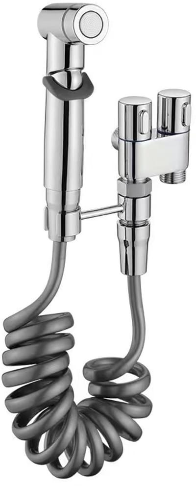 Profielenloods - Bidet sproeier met slang - 1/2 aansluiting - Chroom