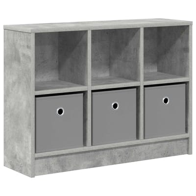 vidaXL - Dressoir - Beton - Grijs - 73,5 - x - 22,5 - x - 53,5 - cm