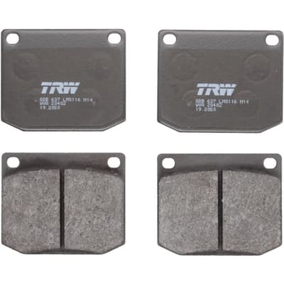 Remblokset TRW GDB637, voor