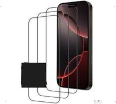 Screenprotector - 3 Stuks - Geschikt voor Apple iPhone 16 Pro Max - Full Cover - Beschermglas - Gehard Glas - Tempered Glass - Screen Protector