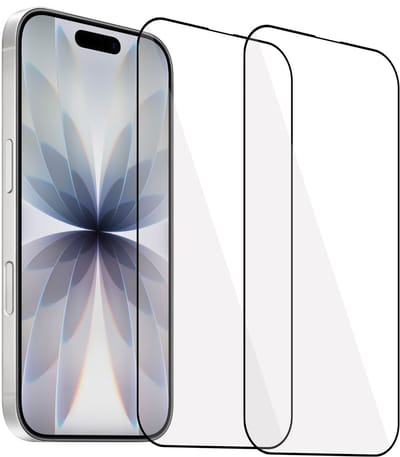 ChiGuard Screenprotector 2x geschikt voor iPhone 17 Screenprotector - Full Screen - Curved - GuardCover